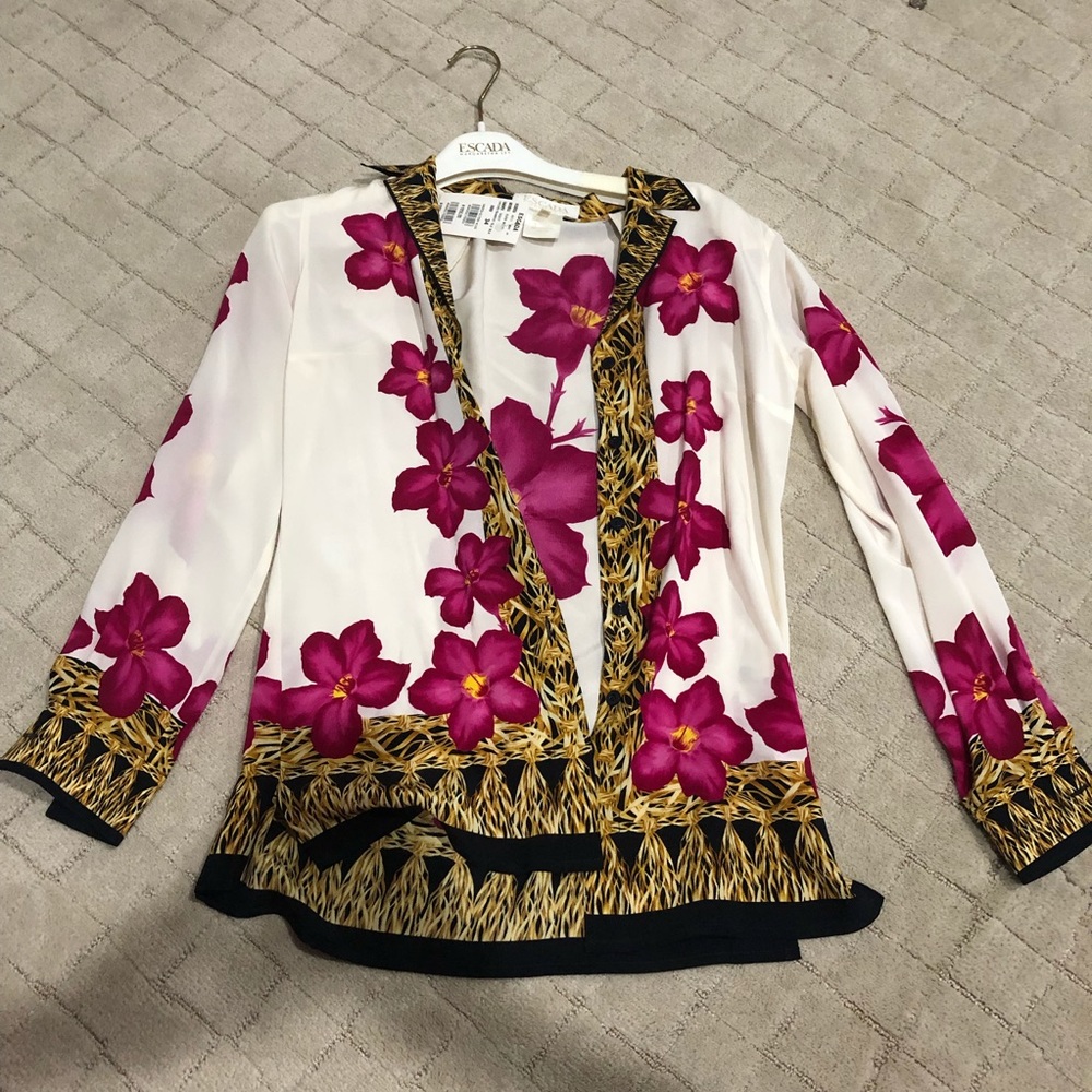 Vintage Escada Button Up Blouse
